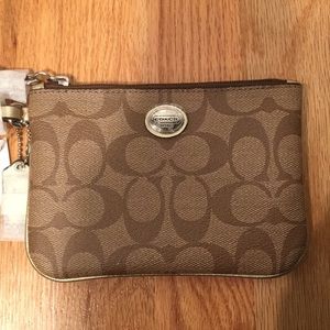 BRAND NEW Coach Wristlet!